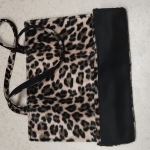 Y2K Leopard print bag